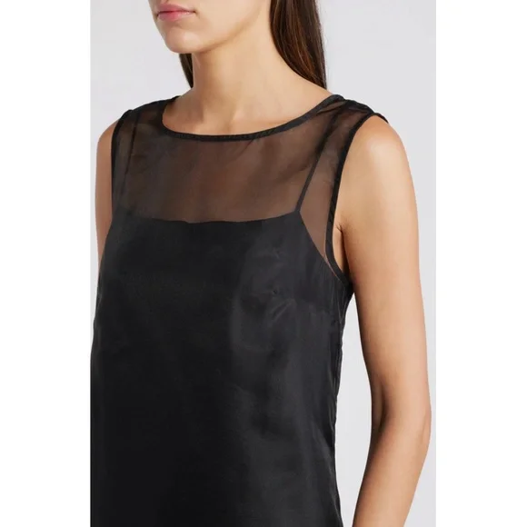 NEW Reformation Vina Dress Black 0